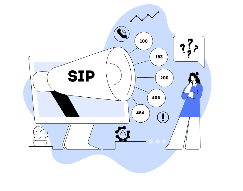 SIP-telefonía: qué son las respuestas SIP y sus significados