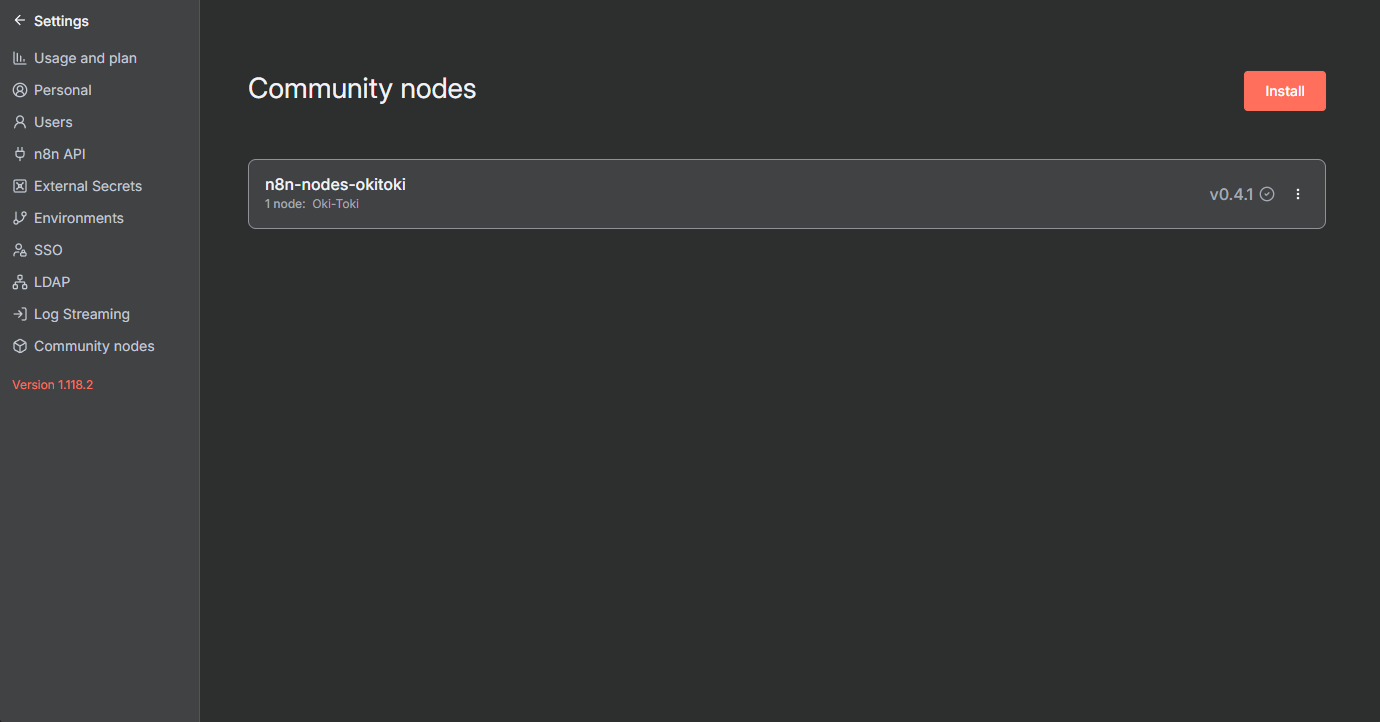 Добавление community ноды